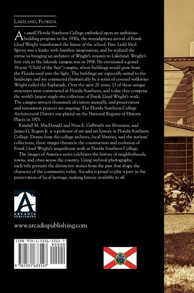 Produktbild: Buildings of Frank Lloyd Wright at Florida Southern College