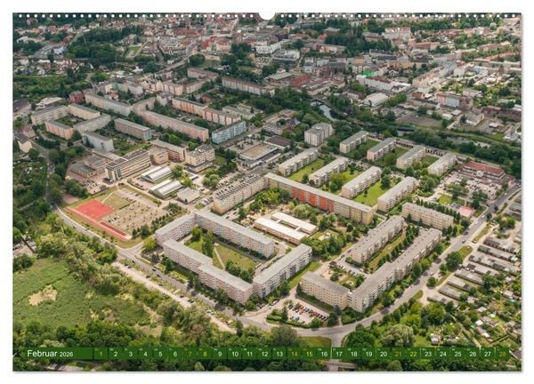 Produktbild: Eberswalde in Luftbildern (hochwertiger Premium Wandkalender 2026 DIN A2 quer), Kunstdruck in Hochglanz