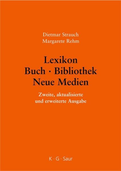 Produktbild: Lexikon Buch - Bibliothek - Neue Medien