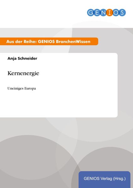 Produktbild: Kernenergie