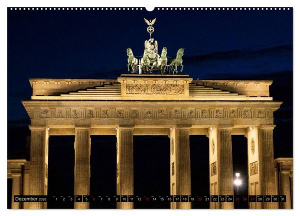 Produktbild: Berlin, Berlin 2026 (Wandkalender 2026 DIN A2 quer), CALVENDO Monatskalender