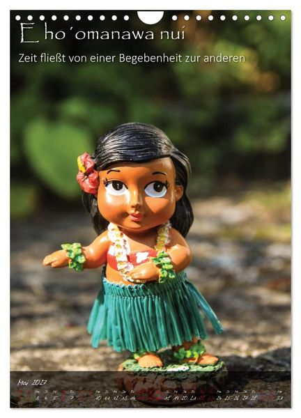 Produktbild: Hula Dancer - Hawaiianische Weisheiten (Wandkalender 2027 DIN A4 hoch), CALVENDO Monatskalender