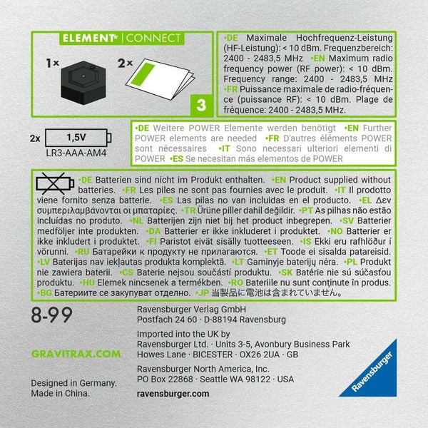 Produktbild: Ravensburger - GraviTrax POWER Element Connect