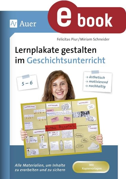 Produktbild: Lernplakate gestalten im Geschichtsunterricht 5-6