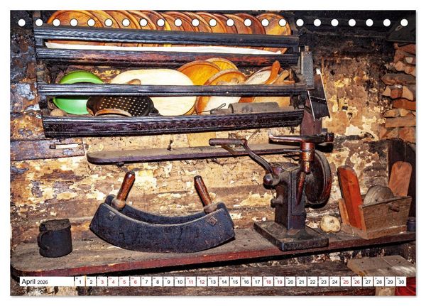 Produktbild: Tiroler Bauernh&ouml;fe Mal urig, mal feudal (Tischkalender 2026 DIN A5 quer), CALVENDO Monatskalender