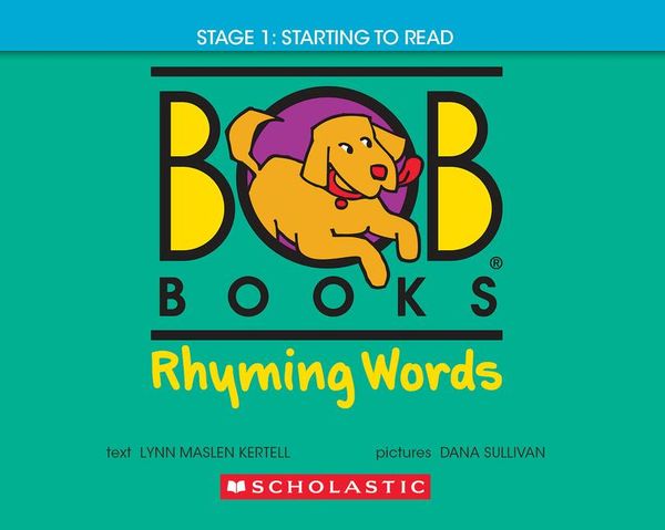 Produktbild: Bob Books - Rhyming Words Hardcover Collection of 10 Stories Decodable Phonics Stories, Ages 4 and Up, Kindergarten (Stage 1: Starting to Read)
