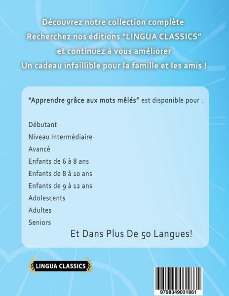 Produktbild: MOTS M&Ecirc;L&Eacute;S GROS CARACT&Egrave;RES POUR ADULTES EN ANGLAIS - &Eacute;DITIONS JEUX DELTA - Un Cahier de Jeux avec 2000 Mots Cach&eacute;s G&eacute;ants en GRAND FORMAT - Mots Barr&eacute;s pour Adultes et Seniors - 100 Grilles Amusantes Tous Niveaux - Livre d'Activit&eacute;