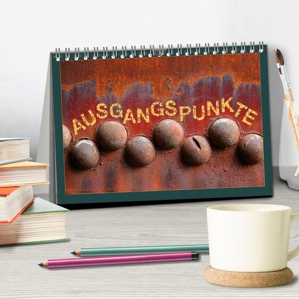 Produktbild: AUSGANGSPUNKTE (Tischkalender 2026 DIN A5 quer), CALVENDO Monatskalender