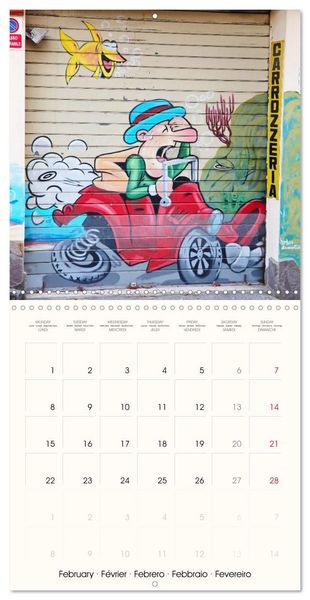 Produktbild: Street art - Walls of Imagination (Wall Calendar 2027 12 &times; 12 Inch) CALVENDO 12 Month Wall Calendar