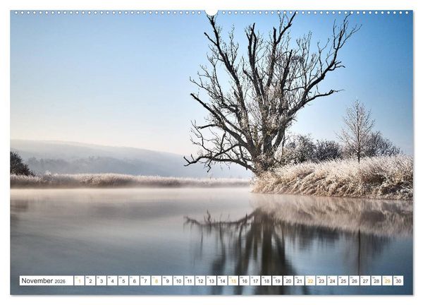 Produktbild: B&auml;ume im Altm&uuml;hltal (Wandkalender 2026 DIN A2 quer), CALVENDO Monatskalender