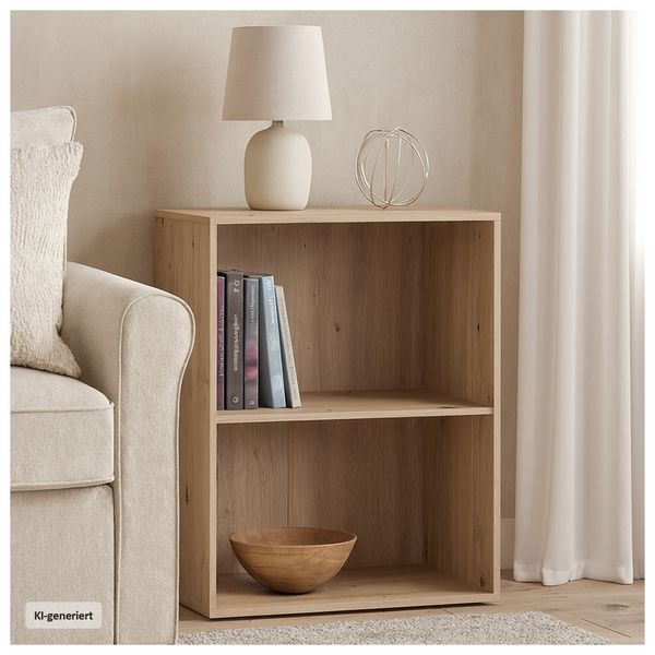 Produktbild: HTI-Line Regal Nina mit 2 Regalf&auml;chern Standregal Rack Regal Nina mit 2 Regalf&auml;chern Standregal Rack