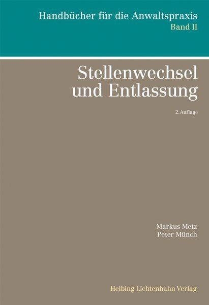 Produktbild: Stellenwechsel und Entlassung