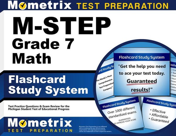 Produktbild: M-Step Grade 7 Mathematics Flashcard Study System