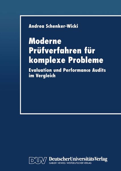Produktbild: Moderne Pr&uuml;fverfahren f&uuml;r komplexe Probleme