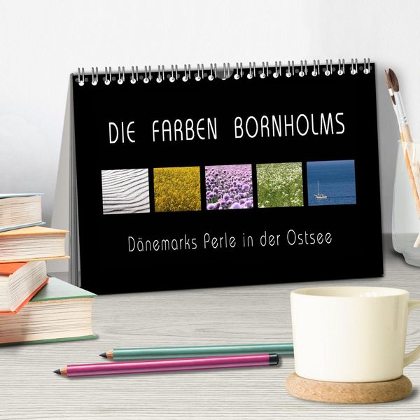 Produktbild: Die Farben Bornholms (Tischkalender 2026 DIN A5 quer), CALVENDO Monatskalender