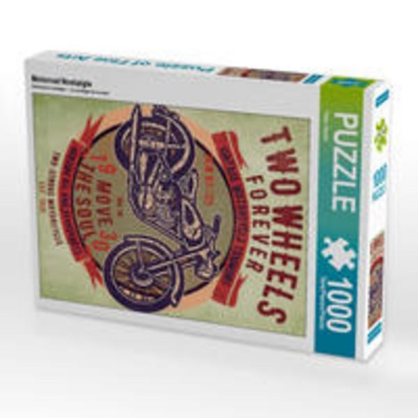 CALVENDO Puzzle Motorrad Nostalgie 1000 Teile Lege-Größe 48 x 64 cm Foto-Puzzle Bild von Peter Roder