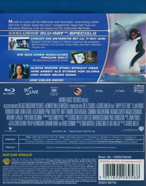 Produktbild: Happy Feet 2