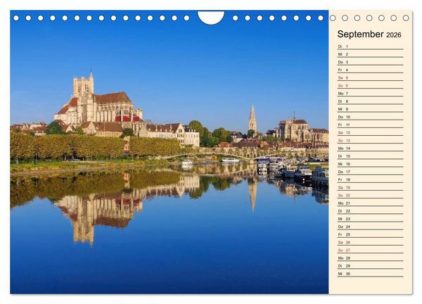 Produktbild: Burgund - Das gr&uuml;ne Herz Frankreichs (Wandkalender 2026 DIN A4 quer), CALVENDO Monatskalender