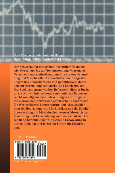 Produktbild: Datamining und Computational Finance