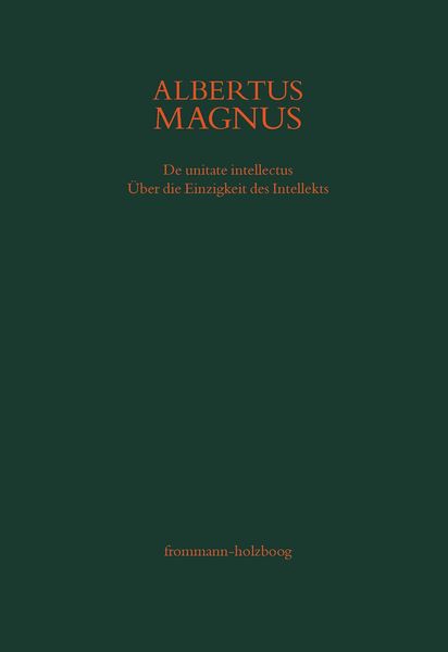 Produktbild: De unitate intellectus. &Uuml;ber die Einzigkeit des Intellekts