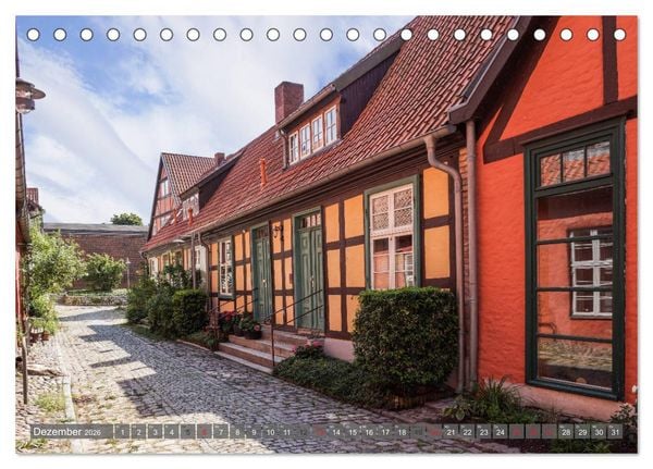 Produktbild: Stralsund - Perle der Ostsee (Tischkalender 2026 DIN A5 quer), CALVENDO Monatskalender