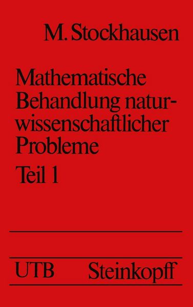 Produktbild: Mathematische Behandlung naturwissenschaftlicher Probleme