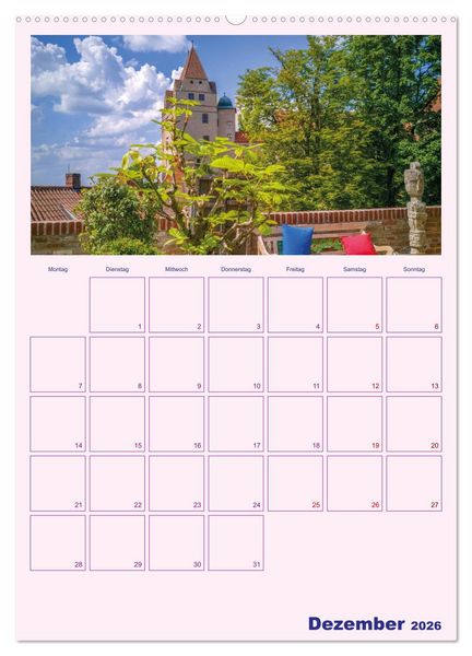 Produktbild: Rund um Bayern (Wandkalender 2026 DIN A2 hoch), CALVENDO Monatskalender