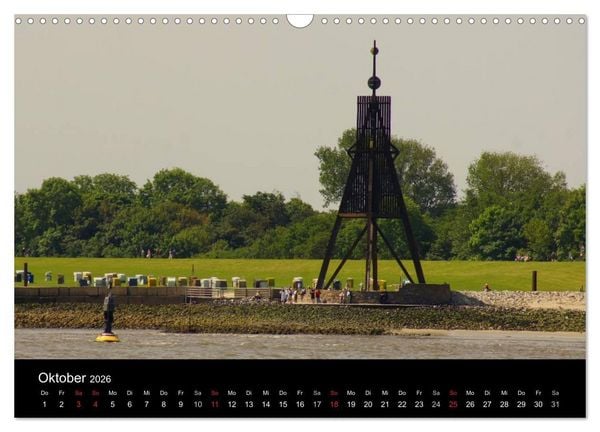 Produktbild: Cuxhaven an der Nordsee (Wandkalender 2026 DIN A3 quer), CALVENDO Monatskalender