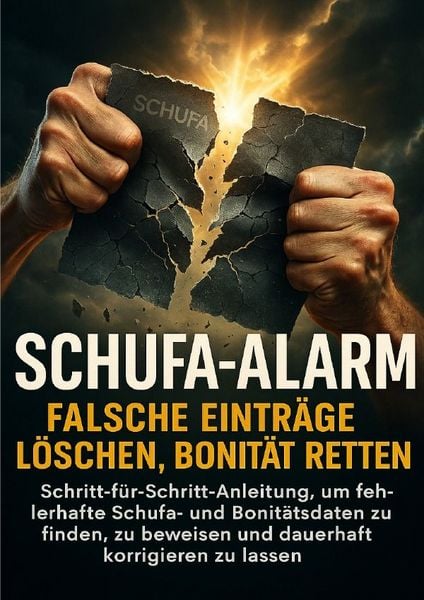 Produktbild: Schufa-Alarm: Falsche Eintr&auml;ge l&ouml;schen, Bonit&auml;t retten