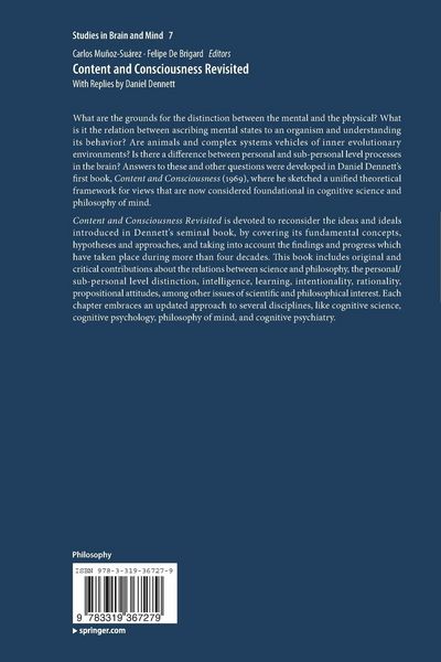 Produktbild: Content and Consciousness Revisited