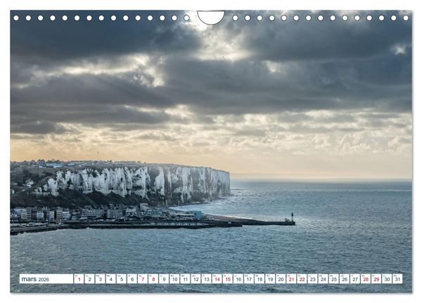 Produktbild: La c&ocirc;te picarde Le long des falaises (Calendrier mural 2026 DIN A4 vertical), CALVENDO calendrier mensuel