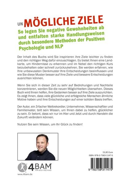 Produktbild: UnM&ouml;gliche Ziele