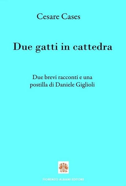 Produktbild: Due gatti in cattedra
