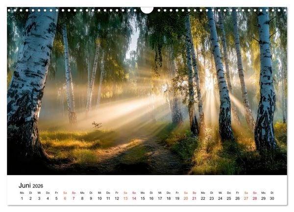 Produktbild: Naturzeit - Ein Jahr im Wandel (Wandkalender 2026 DIN A3 quer), CALVENDO Monatskalender