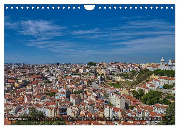 Produktbild: Portugal - Bilder dreier St&auml;dte (Wandkalender 2026 DIN A4 quer), CALVENDO Monatskalender