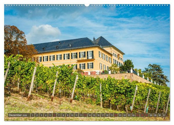 Produktbild: Kulturlandschaft Rheingau (hochwertiger Premium Wandkalender 2026 DIN A2 quer), Kunstdruck in Hochglanz