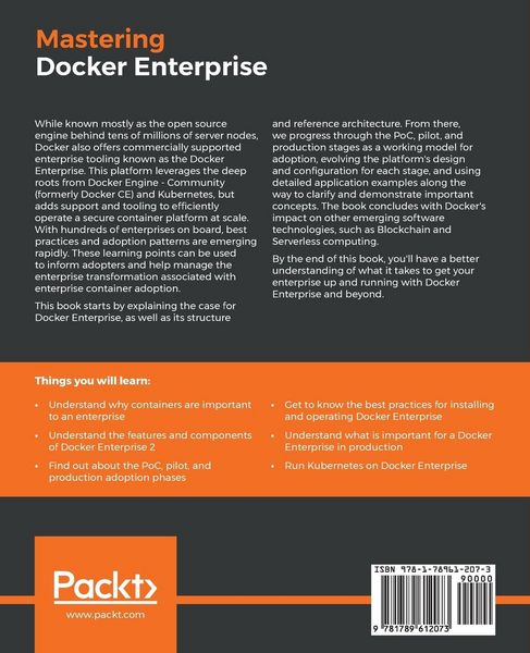 Produktbild: Mastering Docker Enterprise