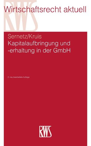 Produktbild: Kapitalaufbringung und -erhaltung in der GmbH