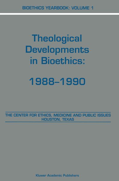Produktbild: Bioethics Yearbook