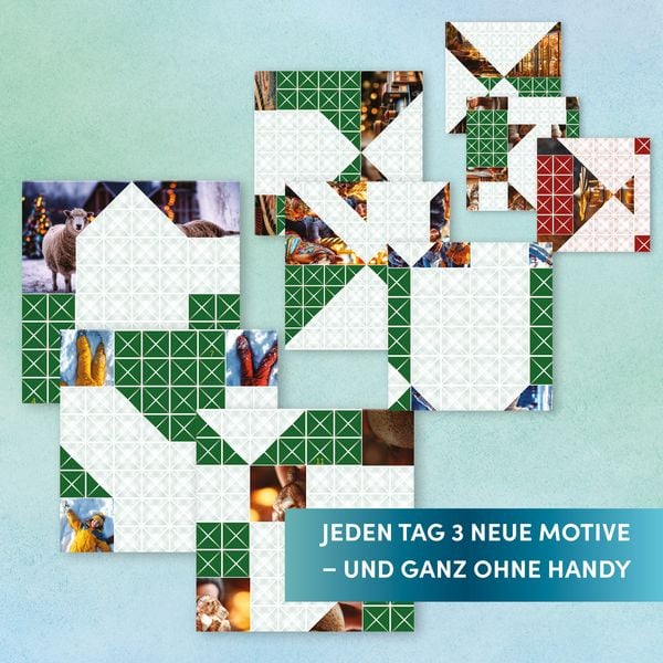 Produktbild: Foldology &ndash; Der Origami-R&auml;tsel-Adventskalender