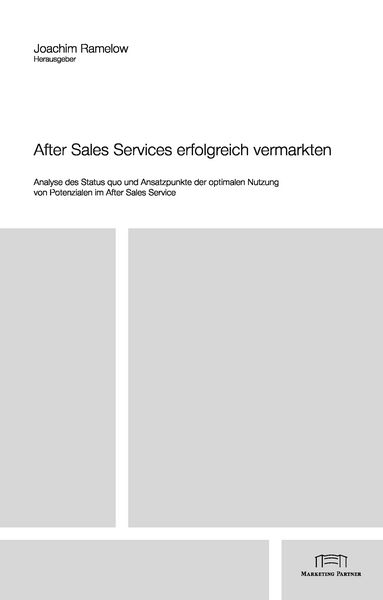 Produktbild: After Sales Services erfolgreich vermarkten
