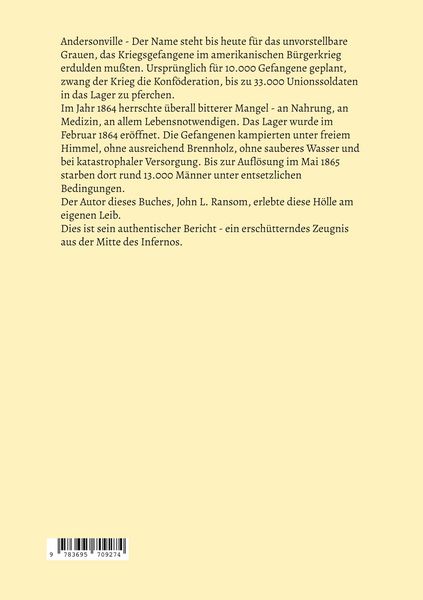 Produktbild: Andersonville-Tagebuch