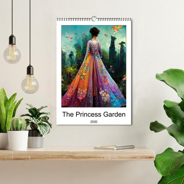 Produktbild: The Princess Garden (Wall Calendar 2026 DIN A3 portrait), CALVENDO 12 Month Wall Calendar