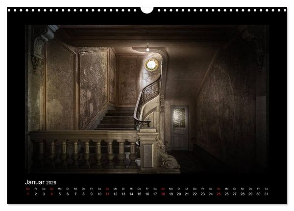 Produktbild: Lost Places - verlassene Orte vergangener Glanz (Wandkalender 2026 DIN A3 quer), CALVENDO Monatskalender