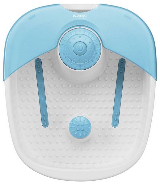 Produktbild: Ecomed FS-70E Fu&szlig;sprudelbad 60W Wei&szlig;, Blau