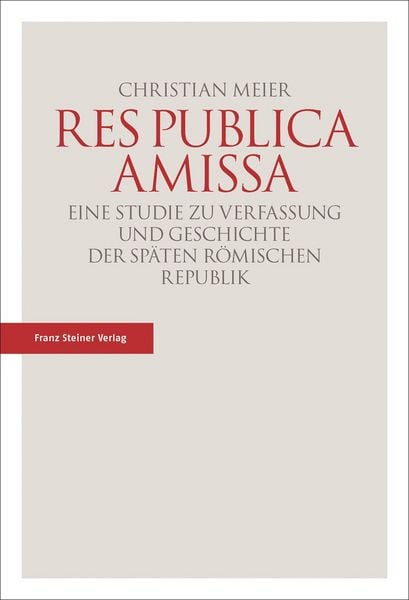 Produktbild: Res publica amissa