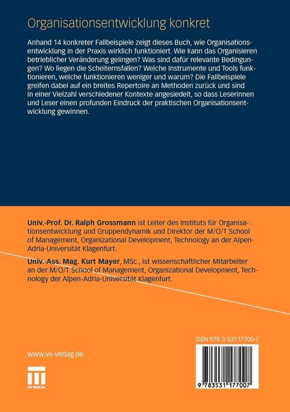 Produktbild: Organisationsentwicklung konkret