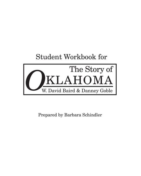 Produktbild: Student Workbook for the Story of Oklahoma