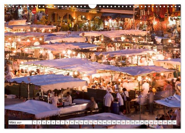 Produktbild: Marrakesch - Momente einer Reise (Wandkalender 2027 DIN A3 quer), CALVENDO Monatskalender