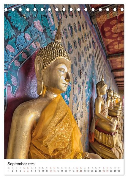Produktbild: Faszination Thailand (Tischkalender 2026 DIN A5 hoch), CALVENDO Monatskalender
